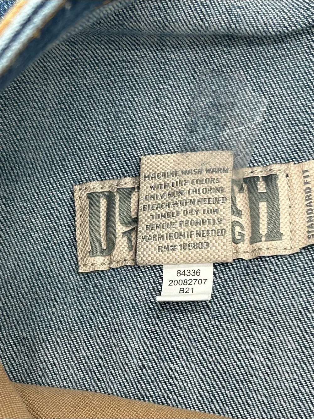 Duluth Trading Co Men's Double Flex Straight-Leg Blue Denim Jeans 40x32